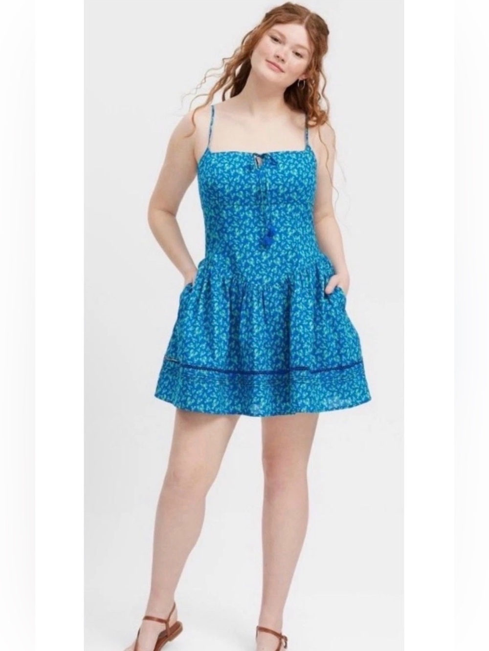 Roller Rabbit x Target Lobsters Drop Waist Mini Dress Size Small NWT